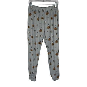 Munki Munki Peanuts Snoopy pumpkin pajama pants Unisex size Medium